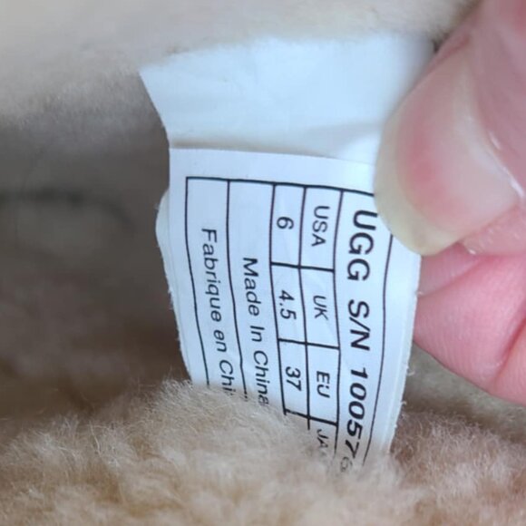 UGG Juliette Floral Embroidered Brown Suede Tall Boot size 6 - Picture 9 of 13